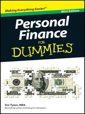 cover image of Personal Finance For Dummies